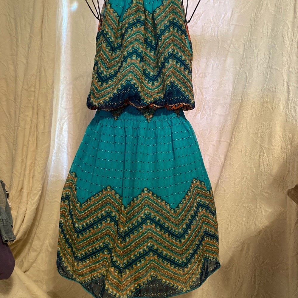 Bright colorful Womens sundress size S